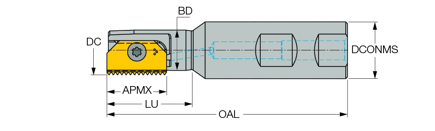 MTE D1.25-1-W1.00-30